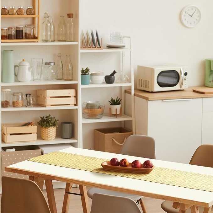 Yancorp 16"x120" Matte Beige Contact Papaer Peel and Stick Wallpaper Vinyl Wrap - Image 6