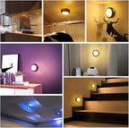 BLS LED Puck Lights with Remote Control, Wireless Under Cabinet & Closet - Image 4