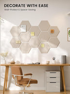 Fluxynara Hexagon Cork Board Alternative - Image 4