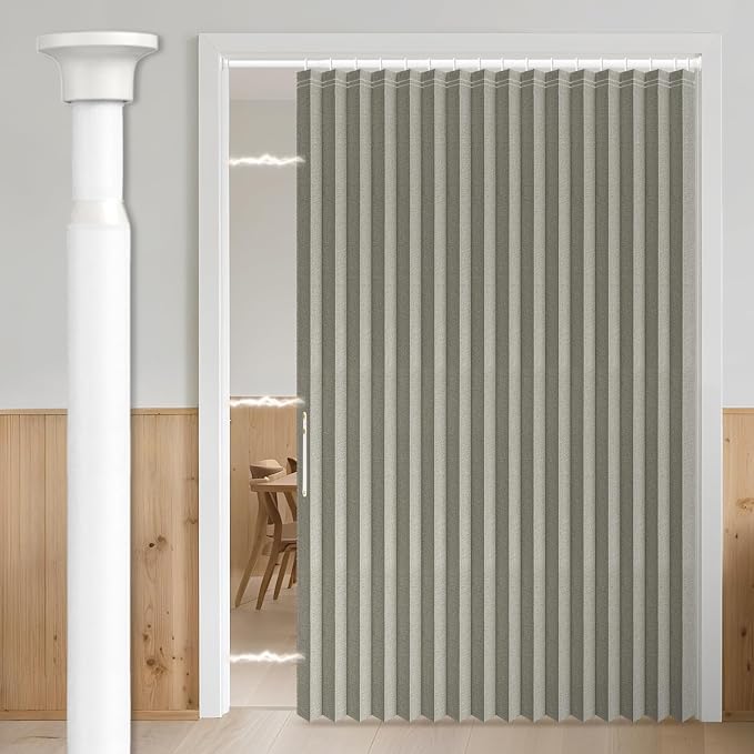 AJAZZ Blackout Accordion Door Curtain - Image 6