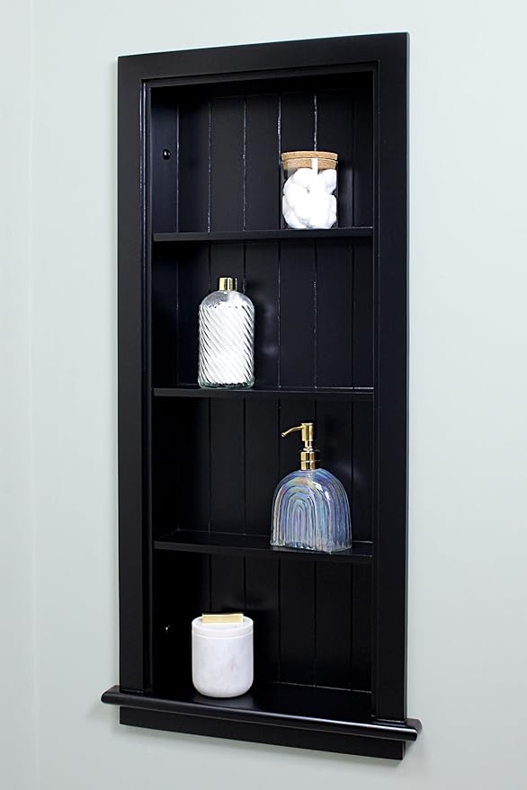 14x36 Aiden Recessed Wall Niche Medicine Cabinet Replacement, in The Wall by FoxHollowFurnishings