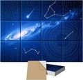 12 Pack Art Acoustic Panels, TEMGCUAM Self-Adhesive Sound Absorbing Wall Panels by Temgcuam