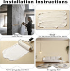 3D Wall Panels - 1PCS 7.9"x11.8" Faux Stone Wall Covering - MCM Modified Clay - Image 6