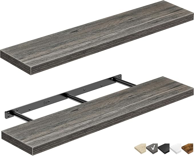 QEEIG Floating Shelves for Wall 35.4" Long by QEEIG
