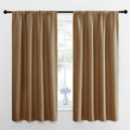 NICETOWN Kitchen Curtains, Short Blackout Drapes, 34 in x 45 in, Thermal by NICETOWN