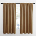 NICETOWN Blackout Curtains for Bedroom, 1 Pair, 42 by 45-inch, Window Treatment by NICETOWN