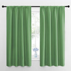NICETOWN Bedroom Curtains Blackout Draperies, Froest Green, 1 Pair, 34-inch W x by NICETOWN