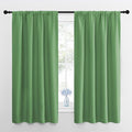 NICETOWN Kitchen Curtains, Short Blackout Curtains & Drapes, Froest Green by NICETOWN