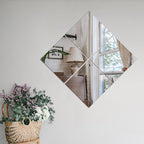 TRAHOME Home Gym Mirror Tiles for Wall, Living Room, Over The Door - Image 8