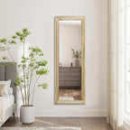 AAZZKANG Full Length Door Mirror Wooden Frame Large Mirrors - Image 7