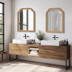 WallBeyond Wood Frame Wall Mirror Decor - Image 2