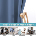 RYB HOME Privacy Room Divider Curtains Blackout Thermal Insulating Soundproof - Image 6