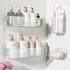 Nieifi Adhesive Wall Shelf, Shower Shelves, Shower Organizer by Nieifi