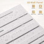 Heikki 30 Pack 3D Wall Panel for Interior Wall Décor, PVC Flower Textured Wall - Image 2