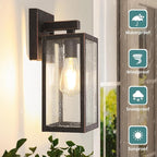 MAXvolador Outdoor Wall Sconce, Exterior Waterproof Wall Lantern Light Fixture - Image 2