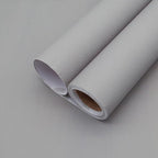Yancorp 16"x394" Matte Light Gray Contact Papaer Peel and Stick Wallpaper Vinyl by YancorpHomeDecor