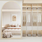 Arched Full Length Mirror Standing Mirror - Image 7