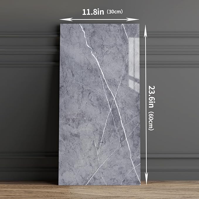 Haimin Wall Panels Peel and Stick 10 Pieces 23.6x11.8in Lightweight Backsplash - Image 3