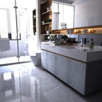 Large White Marble Granite Wallpaper Peel Stick Thicken 15.8x591inch Waterproof - Image 6