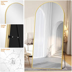 TRAHOME Full Length Arched Mirror, Living Room, Dressing Room - Image 8