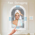 Arched LED Bathroom Mirrors - Image 2