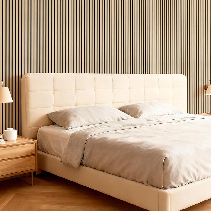 TONOR Wood Wall Panels for Wall, 2 Pack 47.2" x 23.6"/ 120 x60cm Acoustic Wall - Image 9