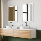 BOMINICA Rectangular Wall Mirror 24” x 36” Bathroom Mirror Framed Wall Mirror - Image 2