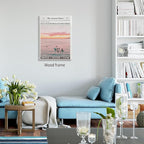Pink Beach Newspaper Posters Vintage Fashion Coastal Girl Surf Wall Art 12X16 - Image 6