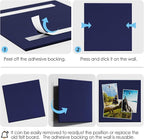 MaxGear Large Cork Board for Wall 48" x 36" Dark Blue Bulletin Board, 12 Pack - Image 4
