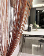 ave split Decorative Door String Curtain Wall Panel Fringe Window Room Divider - Image 3