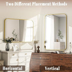 24x36 Inch Bathroom Mirror - Image 2