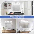 Bathroom Lighting Fixtures Over Mirror, Anti-Rust Vanity Light Fixture - Image 6