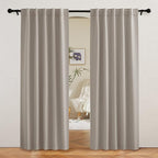 RYB HOME Blackout Curtains for Living Room, Privacy Thermal Insulating Window by RYBHOME