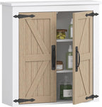 Spirich Bathroom Wall Cabinet Over Toilet, Farmhouse Wall Mounted Medicine - Image 9