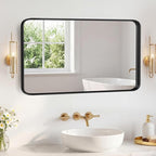 NEWBULIG 30X48 Inch Bathroom Mirror by NEWBULIG