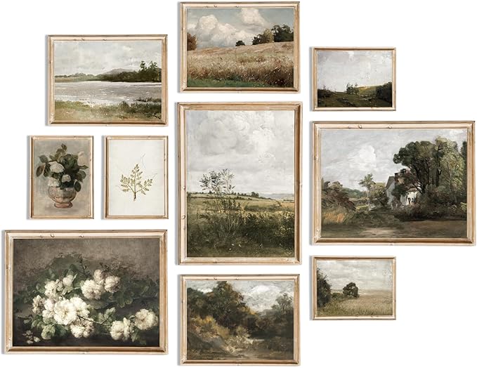 uniro Vintage Wall Art Decor Prints Farmhouse Wall Decor Vintage French Country by uniro