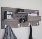Homanu 54 Pack Coat Hooks, Heavy Duty Double Prong Coat Hooks Wall Mounted - Image 7