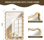 Wavy Mirror for Wall, for Bedroom, Living Room - Image 7