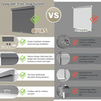 SUNOFF Cordless Blackout Roller Shades Blinds - Image 4