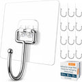 GLUIT Adhesive Large Wall Hooks by GLUIT