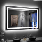 LOAAO 48"X30" LED Bathroom Mirror by LOAAO