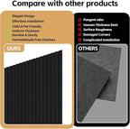 RITOLLO 12 Pack Acoustic Wall Panels, 47.2X23.6X0.4 inch Decorative - Image 3