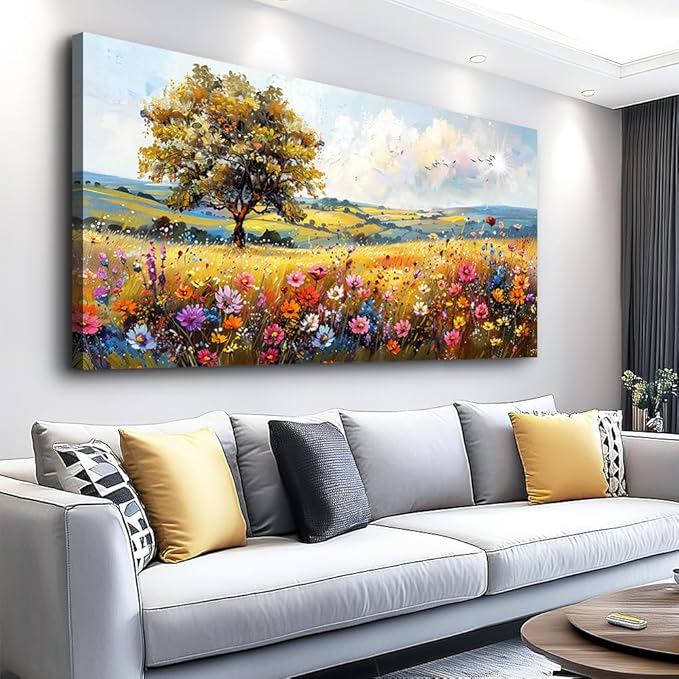 hyidecorart Large Wall Art For Bedroom Canvas Wall Decor For Living Room Office by hyidecorart