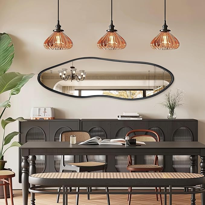 Irregular Full Length Mirror, Large Asymmetrical Wall Mirrors - Image 2