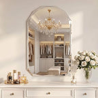 Suidia Bathroom Mirror, Frameless Bathroom Mirror - Image 2
