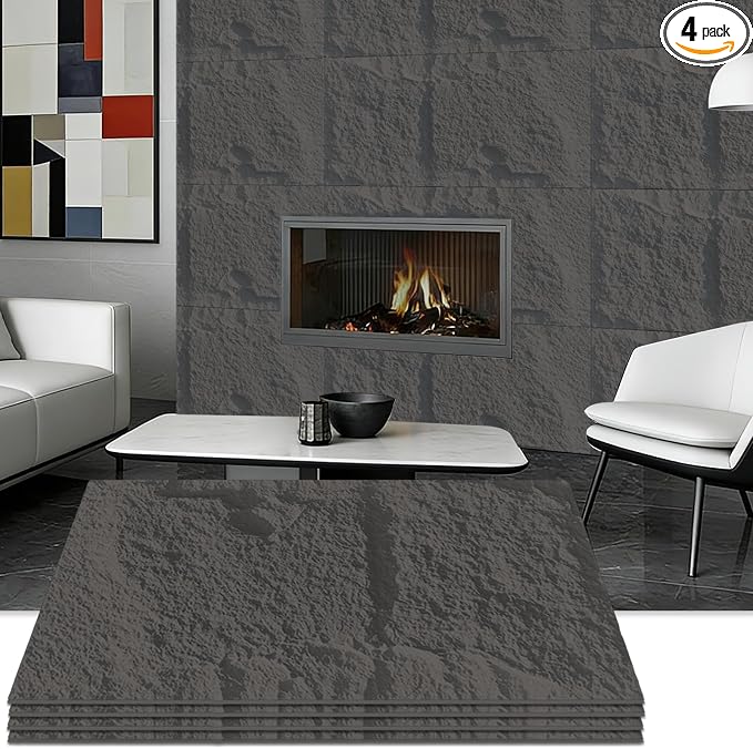 3D Faux Stone Wall Panels, 1.18" wall Panels by Unknown