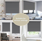SUNOFF Cordless Blackout Roller Shades Blinds - Image 6