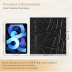 Heikki 30 Pack 3D Wall Panel for Interior Wall Décor, PVC Flower Textured Wall - Image 4