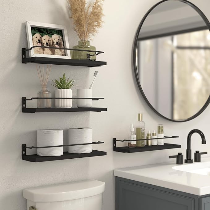 RICHER HOUSE Bathroom Floating Shelves - Image 2