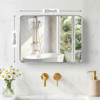NEWBULIG 16X20 Inch Bathroom Mirror - Image 2